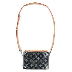 Louis Vuitton Bag Handle Silver Mirror Shoulder Soft Monogram Trunk